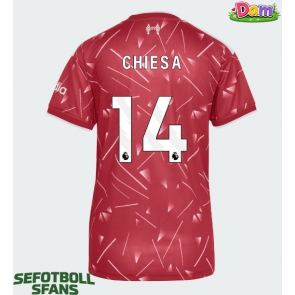 Liverpool Federico Chiesa #14 Hemmatröja Kvinnor 2026-27 Kortärmad